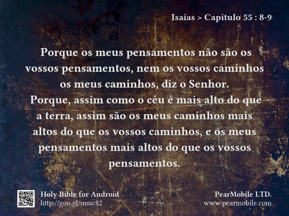 Isaías, Capítulo 55:8-9